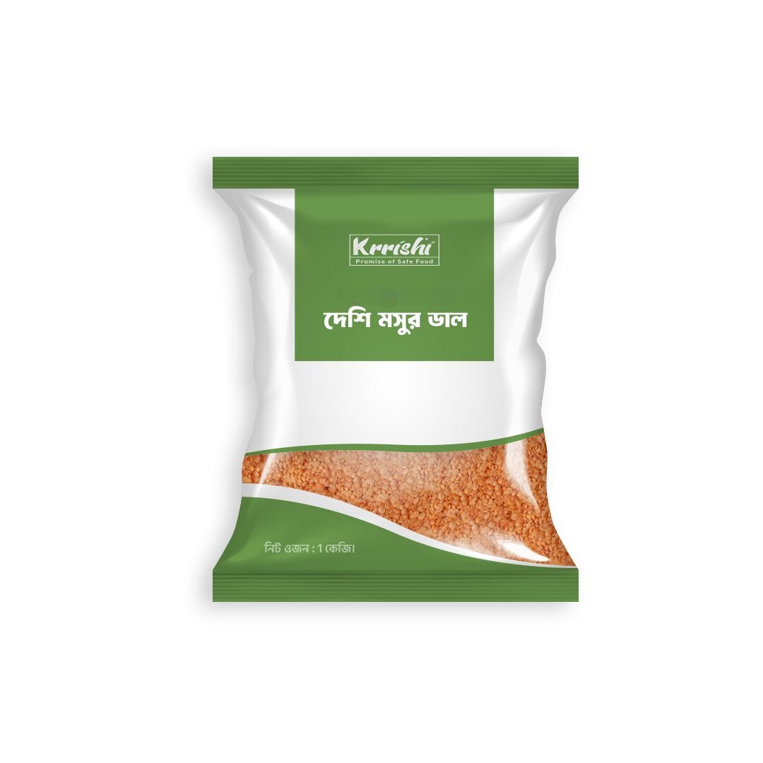 deshi-moshur-dal দেশি মসুর ডাল (Lentils Pulses) - 1 kg - Image 1